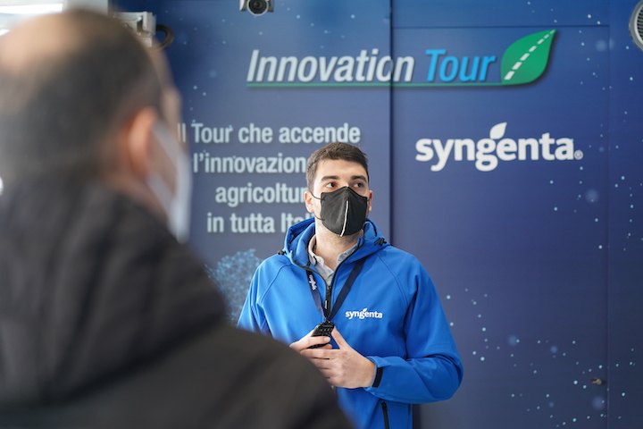 Un momento dell'Innovation Tour di Syngenta